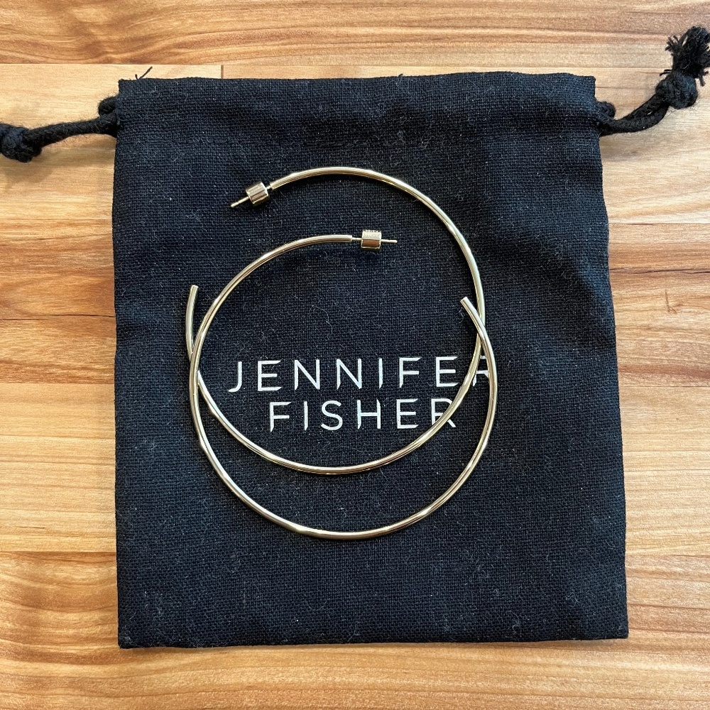 Jennifer Fisher 2” Hoops